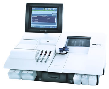 ABL800 FLEX blood gas analyzer